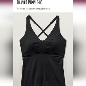 NWT Athleta Triangle Tankini
